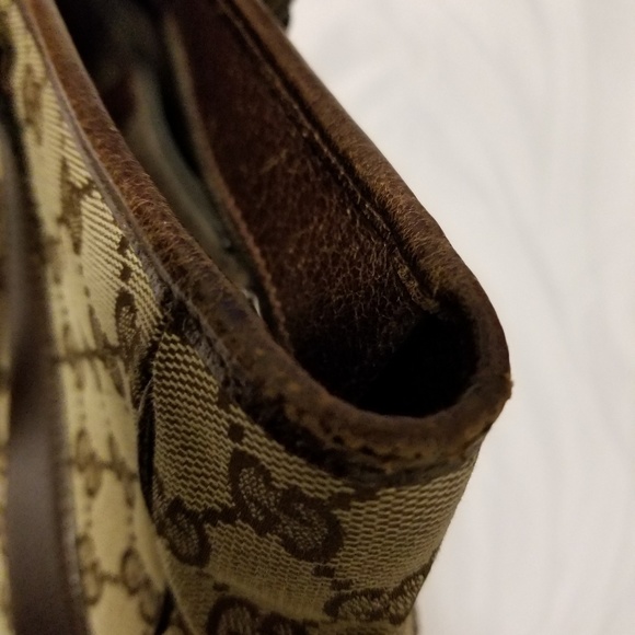 Gucci Brown and Tan Tote Bag